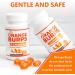 Orange Burps D-Limonene Softgels | Digestive Health Supplement | Non-Harmful Acid Reflux Relief | 500mg Easy-to-swallow Capsules | Gluten-Free - 40 Count - Buy Online on GoSupps.com