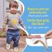 Soft Sole Baby Shoes for Girls and Boys | Leather Toddler Walking Shoes 12-18 Months Pink Teddy - Buy Online on GoSupps.com