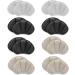Sibba 8 Pairs Heel Grips - Anti-Blister Shoe Pads with Strong Sticky Backing for Comfort & Protection - Black, Nude, Grey - Buy Online on GoSupps.com
