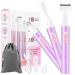 UTOTEBAG Nose Hair Trimmer for Women 3 in 1 Rechargeable Ear and Nose Hair Trimmer for Women Painless Eyebrow Trimmer & Body Hair Trimmer for Nose Ear Eyebrow Arms Legs