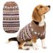 Hjumarayan dog sweater - boho dog sweater Small dog Christmas sweater dog beautiful dog sweater thick dog sweater dog sweaters dog sweater French bulldog chihuahua (coffee xs) xs coffee