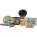 Gentleman Jon Complete Wet Shave Kit - Safety Razor, Badger Hair Brush, Alum Block, Shave Soap, Stainless Steel Bowl, 5 Blades - Buy Online on GoSupps.com