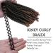 6 Pack 8 Spring Twist Crochet Hair T27# - Low Temp Synthetic Extensions for Butterfly Locs & Fluffy Twist Braids - 15 Strands 50g/Pack - Black Women's Hair - Buy Online on GoSupps.com