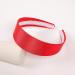 Red Satin 70s Headband for Women & Girls - Wide Thick Halloween Hairband for Adults - 60s Inspired Hard Head Band - Buy Online on GoSupps.com