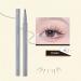 Double Tip Lower Eyelash Pencil | Smudge Proof Lower Lash Eyeliner Double Eyelid Liner - Quick-Drying Brown and Black Long Wear Eyeliner for Makeup Pochy - Buy Online on GoSupps.com