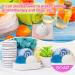 3-Piece Silicone Ice Cream Ball Mold Set for DIY Kitchen Baking | Ideal for Wedding Cake, Chocolate, Desserts, and Aromatherapy Plaster Mold - Buy Online on GoSupps.com