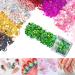 Xubx 12 Boxes Nail Glitter Set - Chunky Glitter Makeup & Decorative Sequins for Nail Art Eyeshadow Hair DIY Crafts - Perfect for Festivals & Masquerades - Buy Online on GoSupps.com