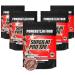 Powerstar Super Hi Pro 128 |Multi-component protein powder chocolate 5x1000g |Highly possible biological value |Protein powder with 78% protein i.tr.|Protein shake for muscle building chocolate 1 kg (5-pack)