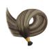 YoungSee Ombre I Tip Human Hair Extensions - Brown Dark Brown Ash Blonde 20 Inch 50g Real Human Hair Cold Fusion - Buy Online on GoSupps.com