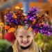 Halloween Headbands for Women - Pumpkin Ghost Bat Skeleton Colorful Wool Strips Halloween Hair Bands | Halloween Accessories for Adults Halloween Headwear Favors - Buy Online on GoSupps.com