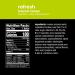 Vitaminwater Refresh Tropical Mango 20 Fl Oz (Pack of 12) | Electrolyte Enhanced Bottled Water with Vitamin b5 b6 b12 - Buy Online on GoSupps.com