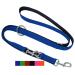 Dey - Premium Hundeleine Air Mesh 2m |3 -way adjustable |For small medium -sized and large dogs |Many colors |Doubleein dog cat |Tow leash |Fire leash |Puppy leash |Blue XS XS/S - 1.5 x 200 cm blue