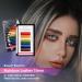 DIY Colored Lash Extensions 12 Colors Easy Fan 0.05mm D+ Curl 15mm Rainbow Eyelash Pink Red Yellow White Green Blue Purple Faux Mink Volume Eyelashes for Home and Salon Use Beauty7 - Buy Online on GoSupps.com