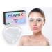50pcs Microblading Permanent Makeup Protective Eyebrow Shower Visor for Eyelash Extensions Eye Surgery Eyelid Surgery Lash Aftercare Face Shield Disposable Clear Shower Mask Film 50 Count (Pack of 1)