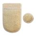 Loofah Exfoliating Body Scrubber  Face Exfoliator Pad  Loufa Glove  Dual Side  Luffa for Women and Men  Loofa  Bath Sponge  Shower Mitt  Feel The Naturalness (Pack of 1)