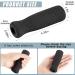 Cane Grip Replacement Foam Handlebars - 4 Pack Black - 4.53 x 0.98 x 0.98 Inch - Buy Online on GoSupps.com