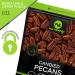 Honey Glazed Praline Candied Pecans - 1 LB Resealable Bag | All Natural, Keto Friendly, Vegan & Kosher Snack | Bulk Nuts Packed Fresh | Healthy Protein Food - Buy Online on GoSupps.com