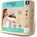 Bambo Nature Overnight Eco-Friendly Baby Diapers  Sizes 3 to 6 Available  White  96 Count Size 4 (96 Count) 96 - Buy Online on GoSupps.com