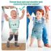 Panitay Handheld Baby Walking Harness with Adjustable Belt, Knee Pads, and Non-Slip Socks - 7-24 Months - Buy Online on GoSupps.com