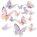 Gold 3D Butterfly Cupcake Toppers - 81-Piece Happy Birthday Cake Decorations - Buy Online on GoSupps.com
