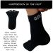 gr8ful Compression Socks for Plantar Fasciitis & Achilles Tendonitis | Ankle Support for Sports & Everyday | Pain Relief & Recovery | 2 Pairs L/XL Black - Buy Online on GoSupps.com