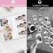 Mini 3 Inch Pink Photo Album for Instant Camera Photos & Small Collectibles - Buy Online on GoSupps.com