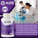 AOR - Red Yeast Rice + Garlic 60 Caps - Garlic Extract & Red Yeast Rice Supplement for Heart Health Respiratory Health Nasal Congestion Relief Blood Flow & Mucus Relief - Cardiovascular Supplement - Buy Online on GoSupps.com