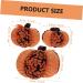 ORFOFE 3pcs Halloween Pumpkin Photography Props Pumpkin Plush Thanksgiving Throw Pillow Pumpkin Stuffed Animal Halloween Pumpkin Adorn Pumpkin Shaped Home Decor Desktop Supplies Pp Cotton Orange2 15X15X15CM - Buy Online on GoSupps.com