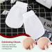 Prousky 2-Piece Body Peeling Gloves | Double-Sided Exfoliating Bath Mitts for Dead Skin Removal - Perfect for Spa Shower & Bathroom (White) - Buy Online on GoSupps.com
