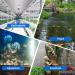Knifel 400GPH Submersible Water Pump(1500L/H 25W) Ultra Quiet Fountain Pump with 6.5ft. High Lift Pond Pump for Fish Tank Pond Aquarium Statuary Hydroponics. - Buy Online on GoSupps.com