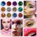 AOOWU Chunky Glitter 12 Colors for Nail & Body Art - Holographic Cosmetic Sequins for Festival, Face, Eye, Hair - DIY Nail Glitter Powder (17) - Buy Online on GoSupps.com