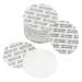 PATIKIL 43mm/1.69" Foam Lid Liner 100 Pack PS Foam Resistant Tamper Pressure Sensitive Seal for Bottle Cap Liners Seals