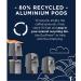 CafePod Black Velvet Nespresso Compatible Coffee Pods - 60 Aluminium Capsules - Buy Online on GoSupps.com