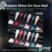 Modelones Reflective Glitter Gel Nail Polish Set 6 Colors Pink Red Black Silver Shimmer Sparkle Gel Polish Collection Kit LED Soak Off Nail Polish Manicure Art Gel Kit Home DIY Nail Salon - Buy Online on GoSupps.com