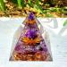 Crystal Energy Tower - Nature Reiki Chakra Orgone Pyramid for Courage and Stress Relief - Buy Online on GoSupps.com
