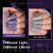 MIZHSE Universal Reflective Rainbow Cat Eye Gel Nail Polish | 10ml Holographic 9D Laser Manicure for Stunning Nail Art Salon - Buy Online on GoSupps.com