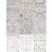 9 Sheets Christmas Nail Art Stickers Decals Self-Adhesive Kids Cute White Snowman Snowflakes Winter Snowbell Reindeer Nail Supplies Nail Art Design Decoration Accessories - Buy Online on GoSupps.com