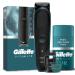 Gillette Intimate Manscape Kit, Mens Pubic Trimmer, SkinFirst Pubic Hair Trimmer for Men, Waterproof, Cordless, Wet/Dry Use, w/Intimate Pubic Anti-Chafe Stick, Reduces Rubbing & Irritation Trimmer Starter Kit