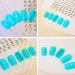 10 Sheets Letters Nail Stickers Calligraphy Nail Art Metal Style Self-Adhesive Vintage Nail Art Stickers Retro 3D Nail Stickers for Nail Art Decoration Nail Accessories - Buy Online on GoSupps.com
