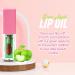 Hydrating Lip Glow Oil - Tinted Plumping Lip Gloss for Dry Lips | Non-Sticky Green Apple Lip Care - Buy Online on GoSupps.com