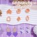 6 Shape Flower Clay Cutters Set for Jewelry Making - Geometric Polymer Clay Cutters for Embossed Flowers Earring Studs - Buy Online on GoSupps.com