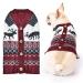 Dog sweater for Christmas Cartoon Christmas tree Eisb r Pets Christmas Warer Pullover Pet Winter Knitwaren Warm Clothing Knit Outfits Dog Pullober