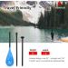 Abahub SUP Paddle - 3 Piece Adjustable Lightweight Stand-up Paddle Oars | Aluminum Alloy Shaft | 68-84 Inch | Blue Print Design - Buy Online on GoSupps.com