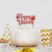 Seyal Real Strawberry Happy Birthday Cake Topper - Buy Online on GoSupps.com