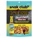 Snak Club x Hot Ones Snack Mix Smoky Sweet Spicy Snacks with Peanuts Pretzels Sesame Sticks Toasted Corn Cashews Inspired by Hot Ones Vegan Snack 10 oz Resealable Bag