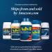 Advil 200mg Pain Reliever & Fever Reducer - 300 Coated Tablets for Headache, Backache, Menstrual & Joint Pain Relief - Buy Online on GoSupps.com