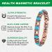 Buy Enercoppex 99.99% Pure Copper Magnetic Therapy Bracelet for Arthritis Relief - Strong 3500 Gauss Turquoise Jewelry for Women - Buy Online on GoSupps.com