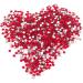 Honbay 1440PCS Red 5mm ss20 Round Flatback Rhinestones Crystals | Sparkly Non-Self-Adhesive - Buy Online on GoSupps.com