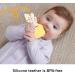Fisher-Price Snuggle Bunny Teether - BPA-Free Baby Sensory Toy for Newborns 3+ Months | Fine Motor Skills Development - Buy Online on GoSupps.com