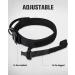 Joytale Tactical Dog Collar for Large Dogs | Durable Handle & QR Code Dog Tag | Best Black Collar for Outdoor Adventures - Buy Online on GoSupps.com